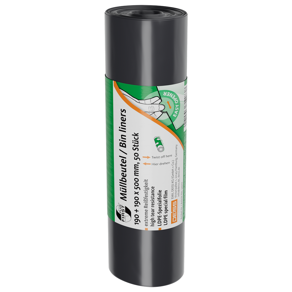 34502_Produktbild_FIRST_PLUS_Muellbeutel_Rolle_grau_S_oH_WebRGB