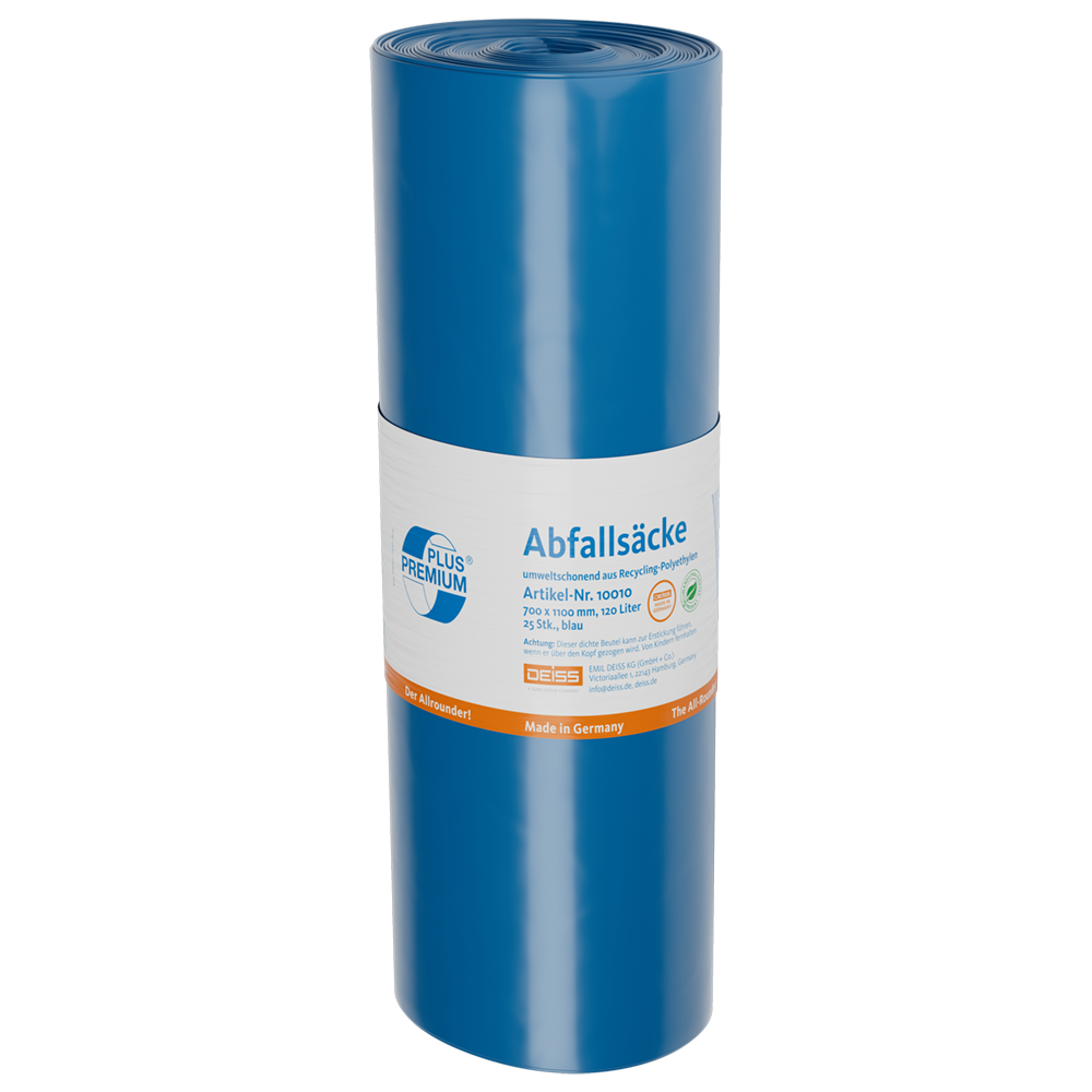10010_Produktbild_PREMIUM_PLUS_Abfallsaecke_Rolle_blau_S_oH_WebRGB