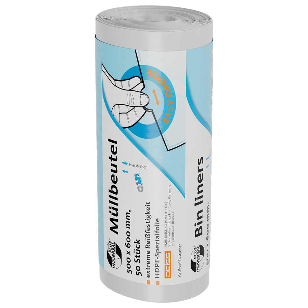 49907_Produktbild_UNIVERSAL_PLUS_Muellbeutel_Rolle_transparent_S_oH_WebRGB