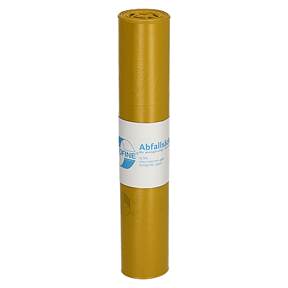 13900_Produktbild_ECOFINE_Abfallsaecke_Rolle_gelb_S_oH_WebRGB