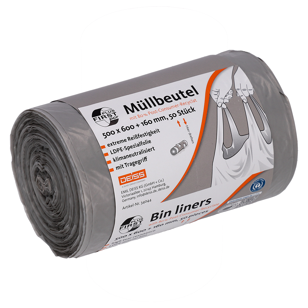 34044_Produktbild_FIRST_PLUS_PCR_Muellbeutel_Rolle_L_oH_WebRGB