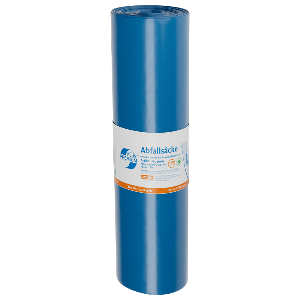20013_Produktbild_PREMIUM_PLUS_Abfallsaecke_Rolle_blau_S_oH_WebRGB