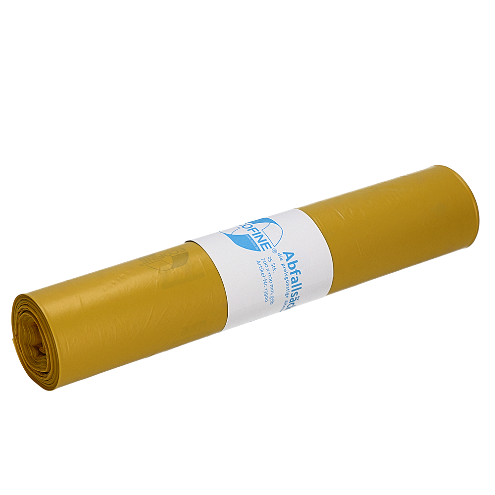 13900_Produktbild_ECOFINE_Abfallsaecke_Rolle_gelb_L_oH_WebRGB