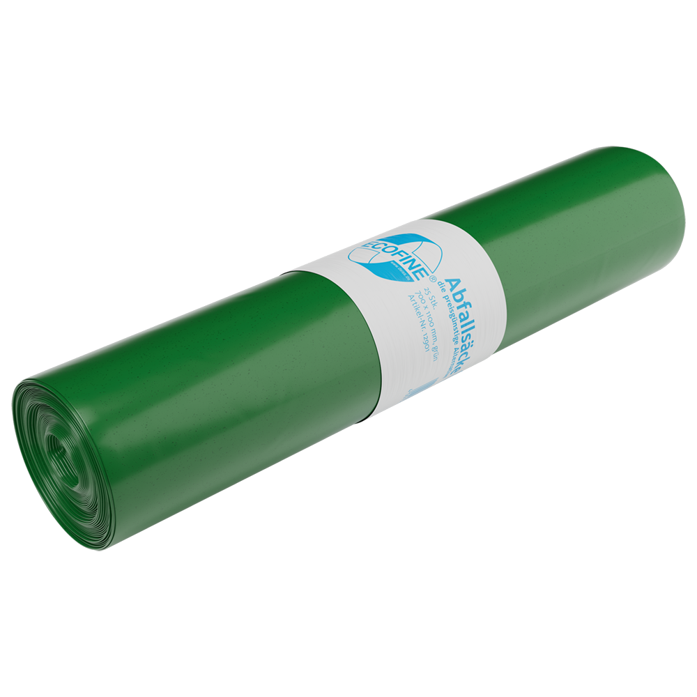12901_Produktbild_Ecofine_Abfallsaecke_Rolle_gruen_L_oH_WebRGB
