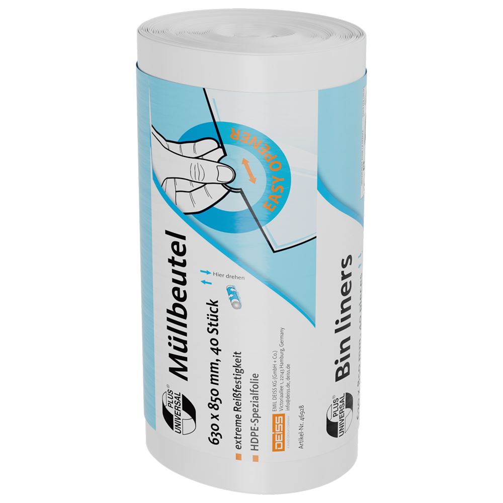 46928_Produktbild_UNIVERSAL_PLUS_Muellbeutel_Rolle_weiss_S_oH_WebRGB